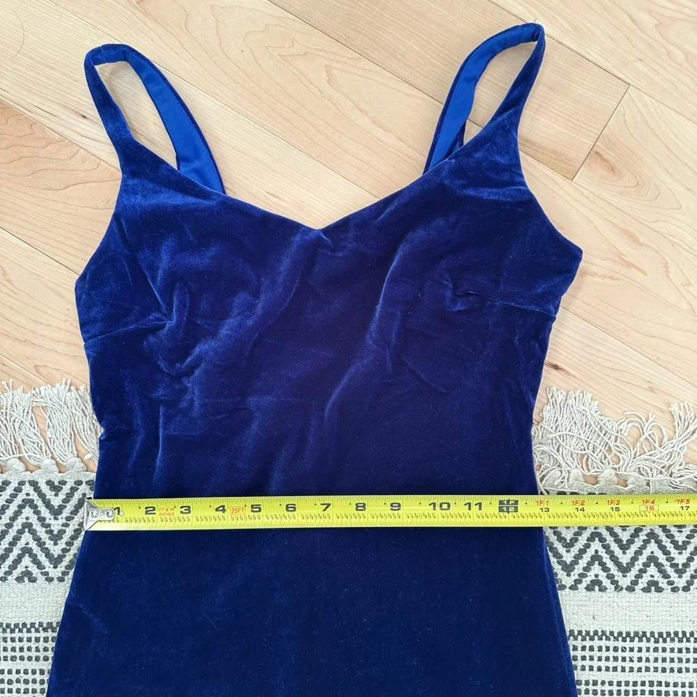 Zum Zum by Niki Livas Royal Blue Velvet Dress